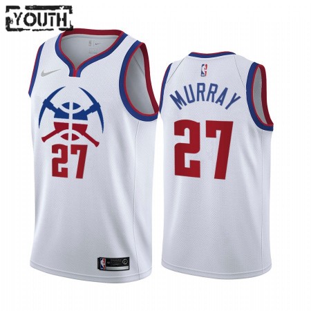 Maillot Basket Denver Nuggets Jamal Murray 27 2020-21 Earned Edition Swingman - Enfant